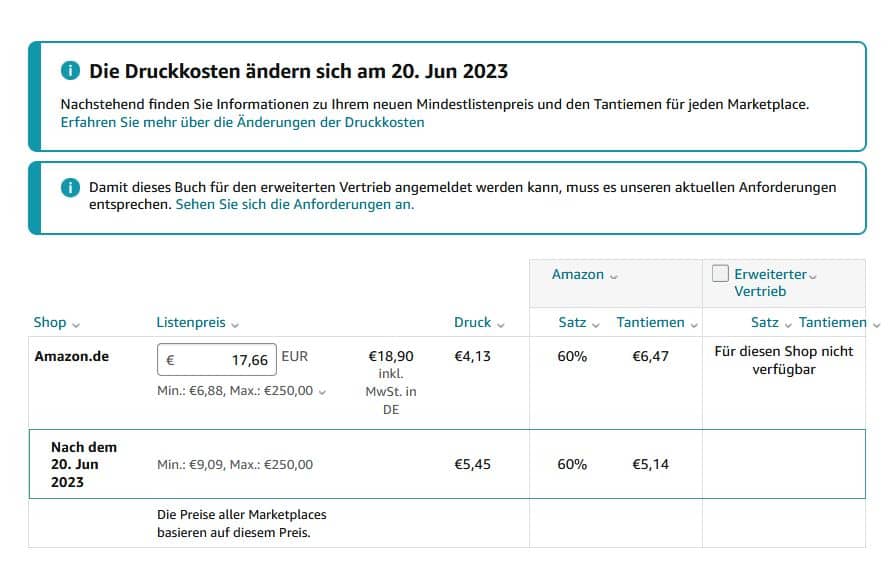 preiserhöhung kdp 2